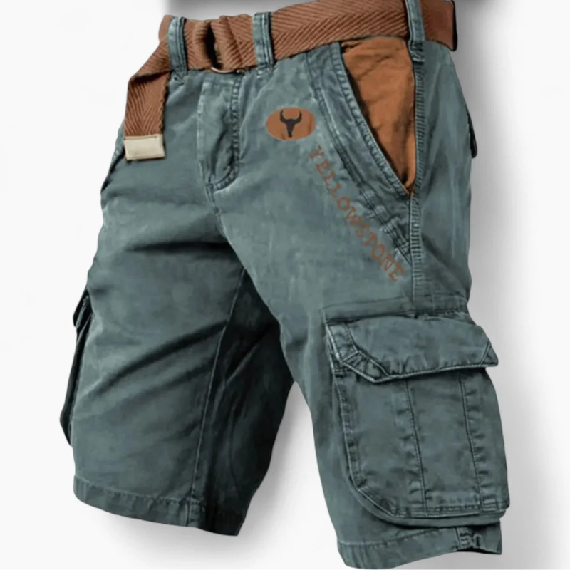 Herren klassische strapazierfähige Cargo-Shorts mit praktischen Taschen und bequemem Schnitt