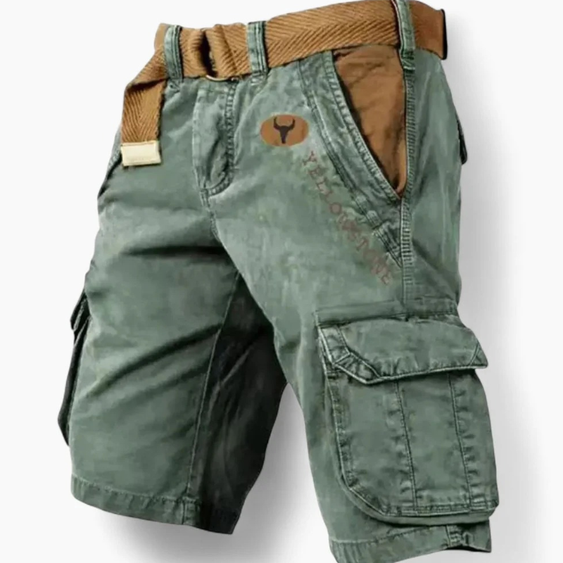 Herren klassische strapazierfähige Cargo-Shorts mit praktischen Taschen und bequemem Schnitt