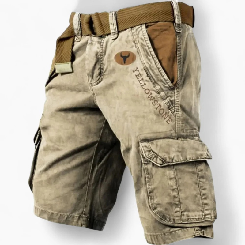 Herren klassische strapazierfähige Cargo-Shorts mit praktischen Taschen und bequemem Schnitt