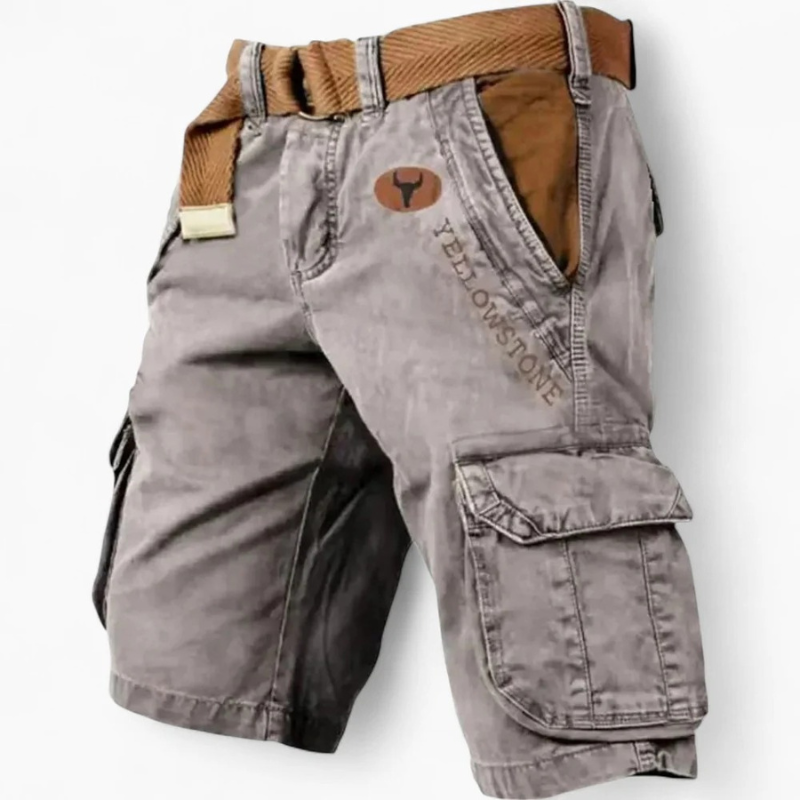 Herren klassische strapazierfähige Cargo-Shorts mit praktischen Taschen und bequemem Schnitt