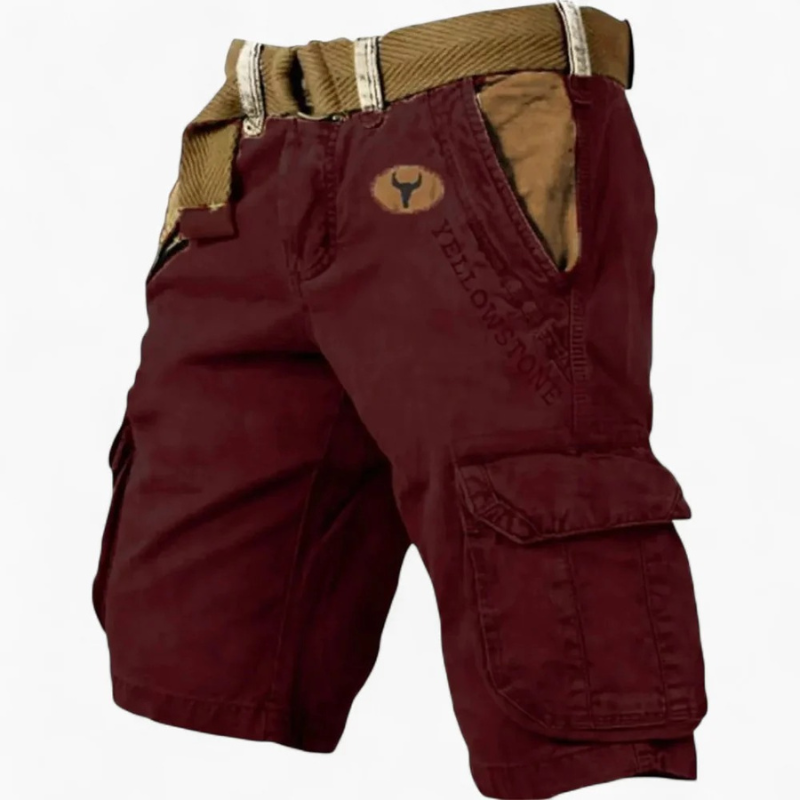 Herren klassische strapazierfähige Cargo-Shorts mit praktischen Taschen und bequemem Schnitt