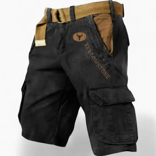 Herren klassische strapazierfähige Cargo-Shorts mit praktischen Taschen und bequemem Schnitt