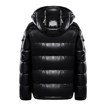 Herren klassische gesteppte Kapuzenjacke mit sportlich-elegantem Look