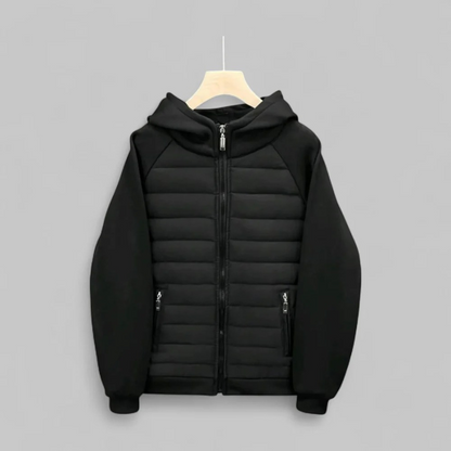 Herren klassische Kapuzenjacke im zeitlosen Design für Alltag und Freizeit