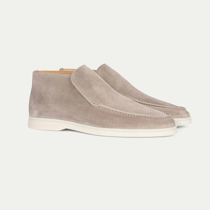  Herren klassische Loafer-Stiefeletten mit elegantem Schnitt und komfortabler Sohle

