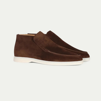  Herren klassische Loafer-Stiefeletten mit elegantem Schnitt und komfortabler Sohle

