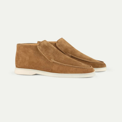  Herren klassische Loafer-Stiefeletten mit elegantem Schnitt und komfortabler Sohle

