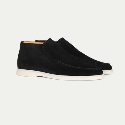  Herren klassische Loafer-Stiefeletten mit elegantem Schnitt und komfortabler Sohle

