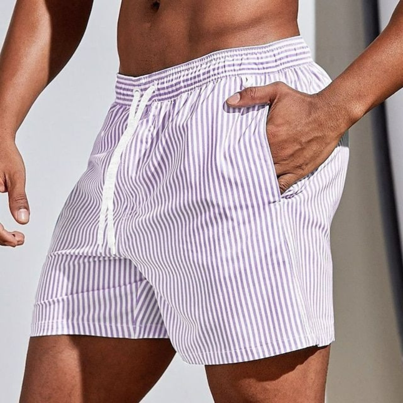 Herren klassische schnell trocknende Badeshorts mit zeitlosem Schnitt und praktischen Details