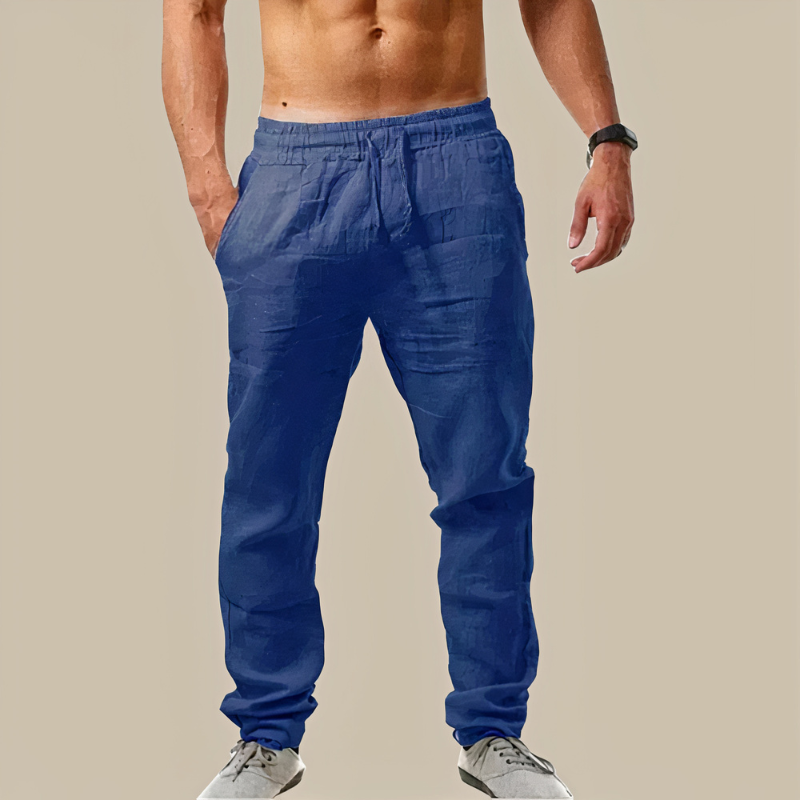  Herren klassische Sommerhosen mit geradem Schnitt, ideal für warme Tage und vielseitig kombinierbar