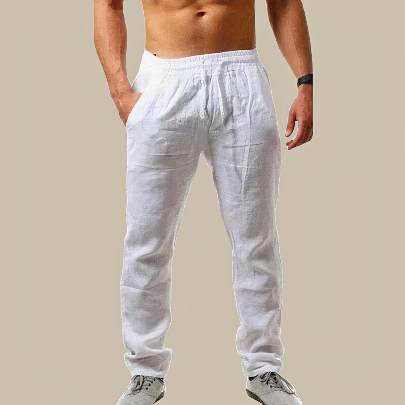  Herren klassische Sommerhosen mit geradem Schnitt, ideal für warme Tage und vielseitig kombinierbar