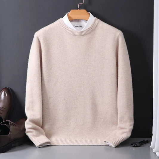Warmer klassischer Herrenpullover in elegantem Design für kühle Tage
