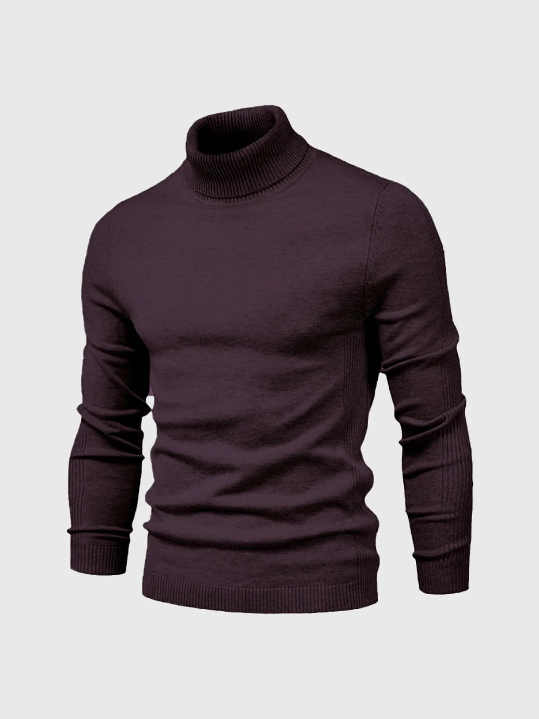 Herren klassischer Rollkragenpullover in elegantem zeitlosen Design