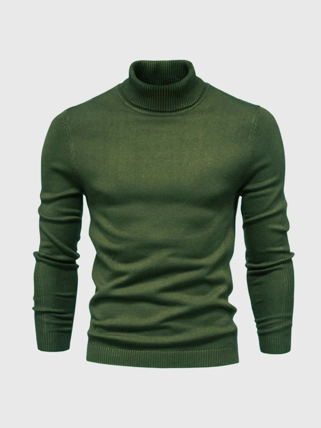 Herren klassischer Rollkragenpullover in elegantem zeitlosen Design