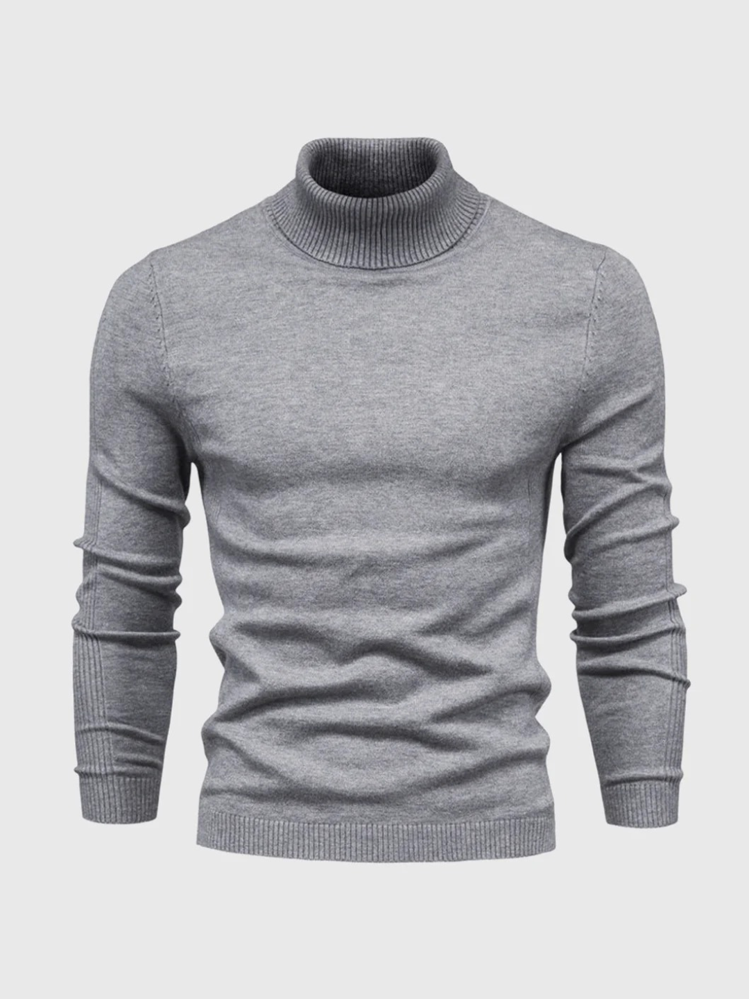 Herren klassischer Rollkragenpullover in elegantem zeitlosen Design