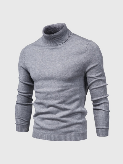 Herren klassischer Rollkragenpullover in elegantem zeitlosen Design