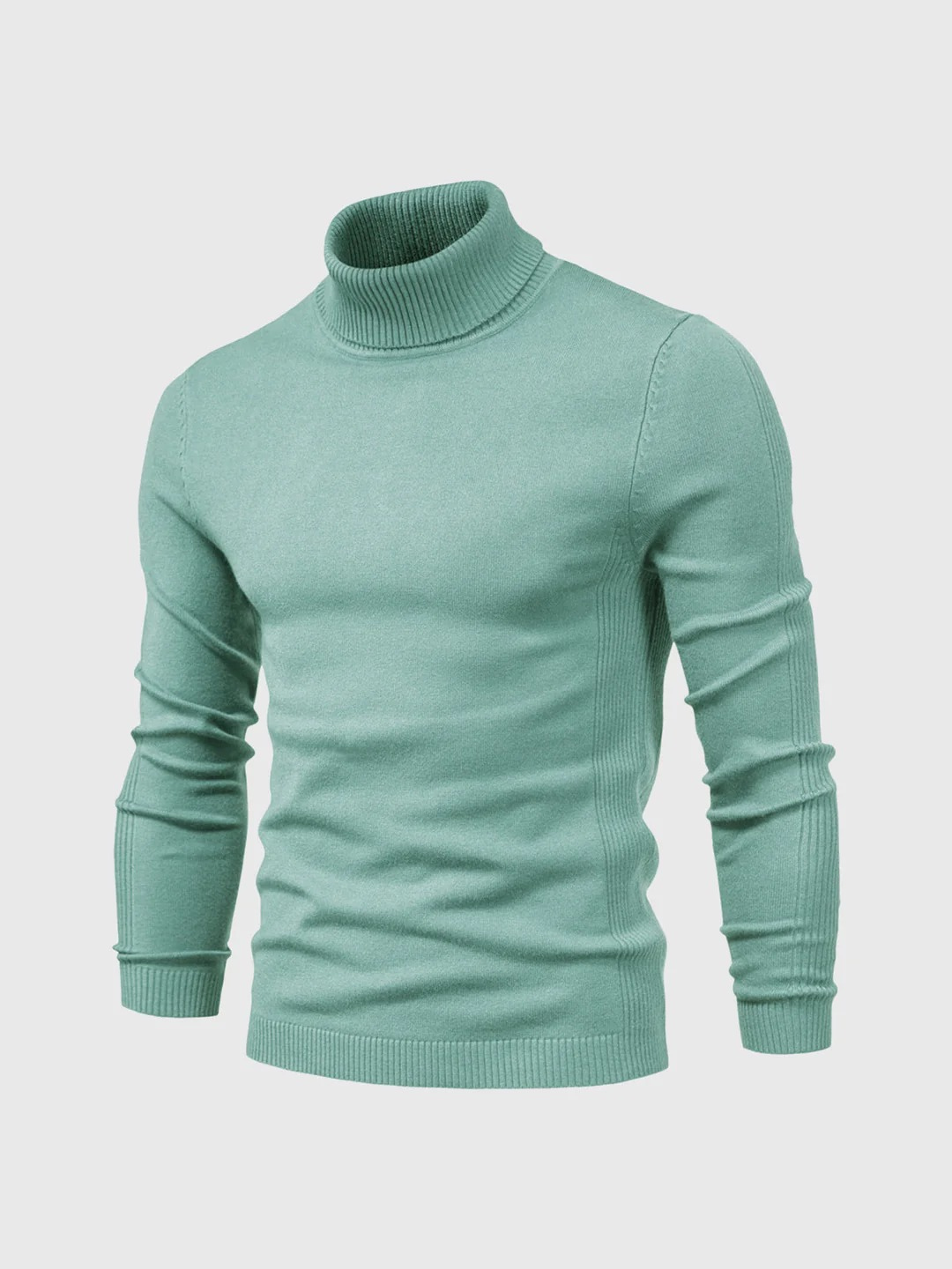 Herren klassischer Rollkragenpullover in elegantem zeitlosen Design