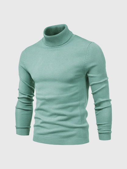 Herren klassischer Rollkragenpullover in elegantem zeitlosen Design