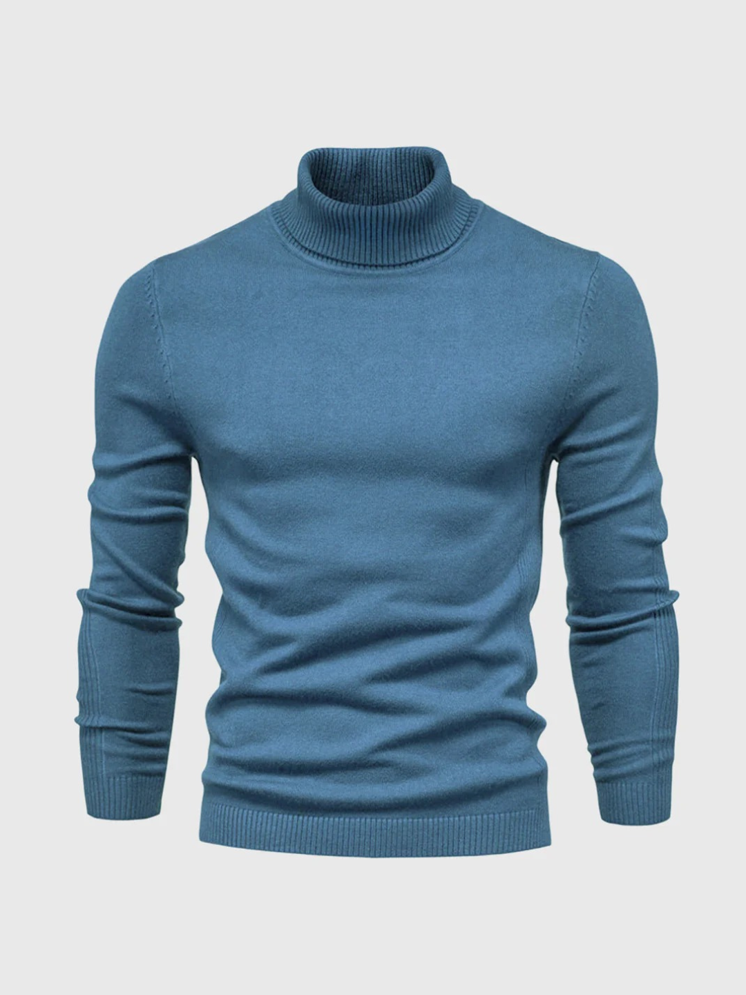 Herren klassischer Rollkragenpullover in elegantem zeitlosen Design