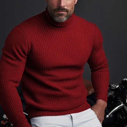 Herren klassischer Slim-Fit-Pullover in elegantem zeitlosem Design