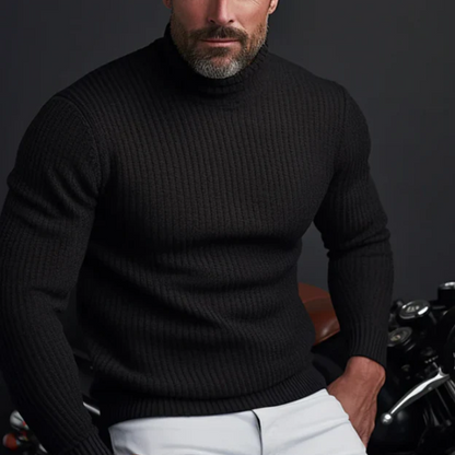 Herren klassischer Slim-Fit-Pullover in elegantem zeitlosem Design