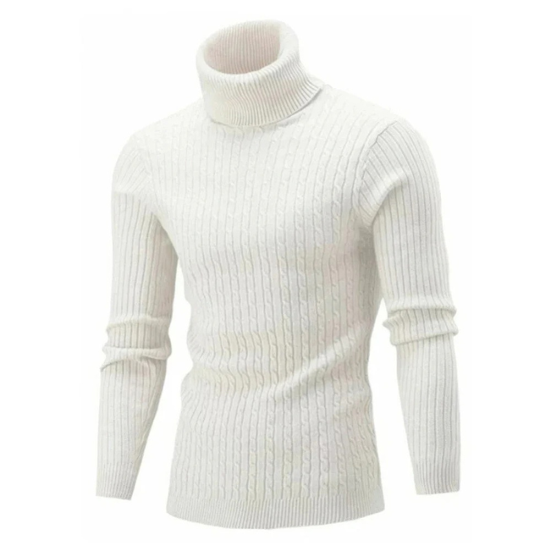 Herren klassischer warmer Pullover in zeitlosem Design