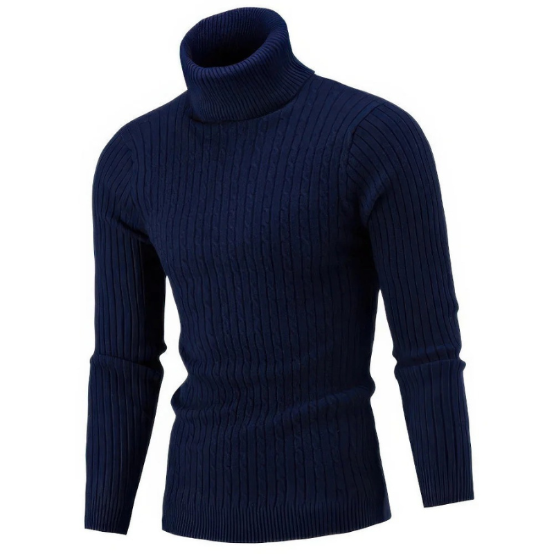 Herren klassischer warmer Pullover in zeitlosem Design