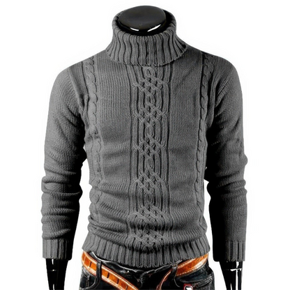 Herren klassischer warmer Pullover in zeitlosem Design