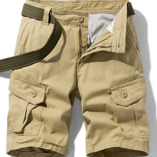 Herren kurze Hosen mit mehreren Taschen in funktionalem Design für Alltag und Outdoor
