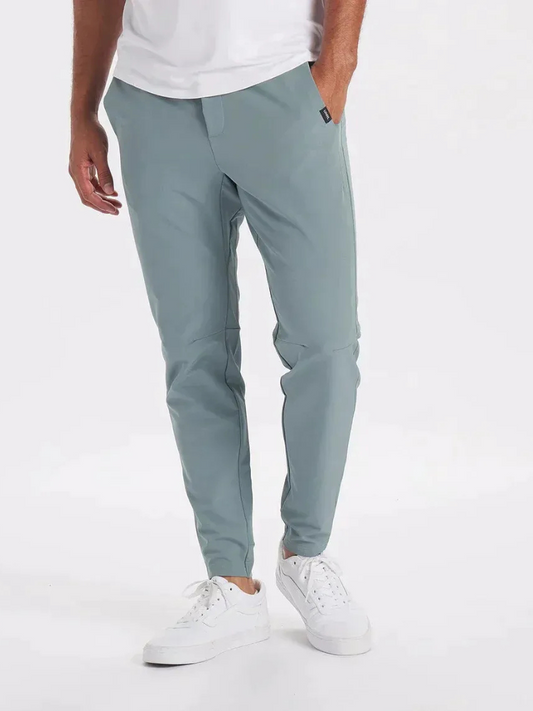 Herren lässige elegante Hose in zeitlosem Design für Alltag und Büro.