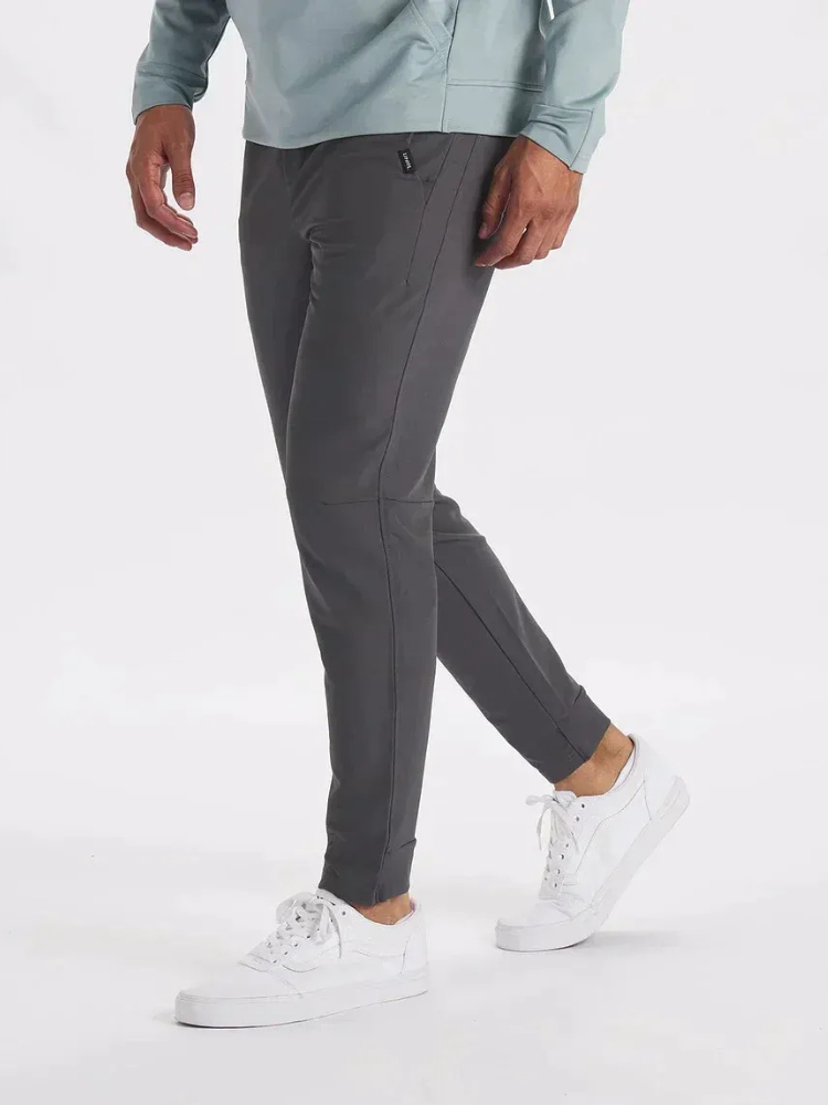 Herren lässige elegante Hose in zeitlosem Design für Alltag und Büro.