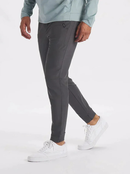 Herren lässige elegante Hose in zeitlosem Design für Alltag und Büro.