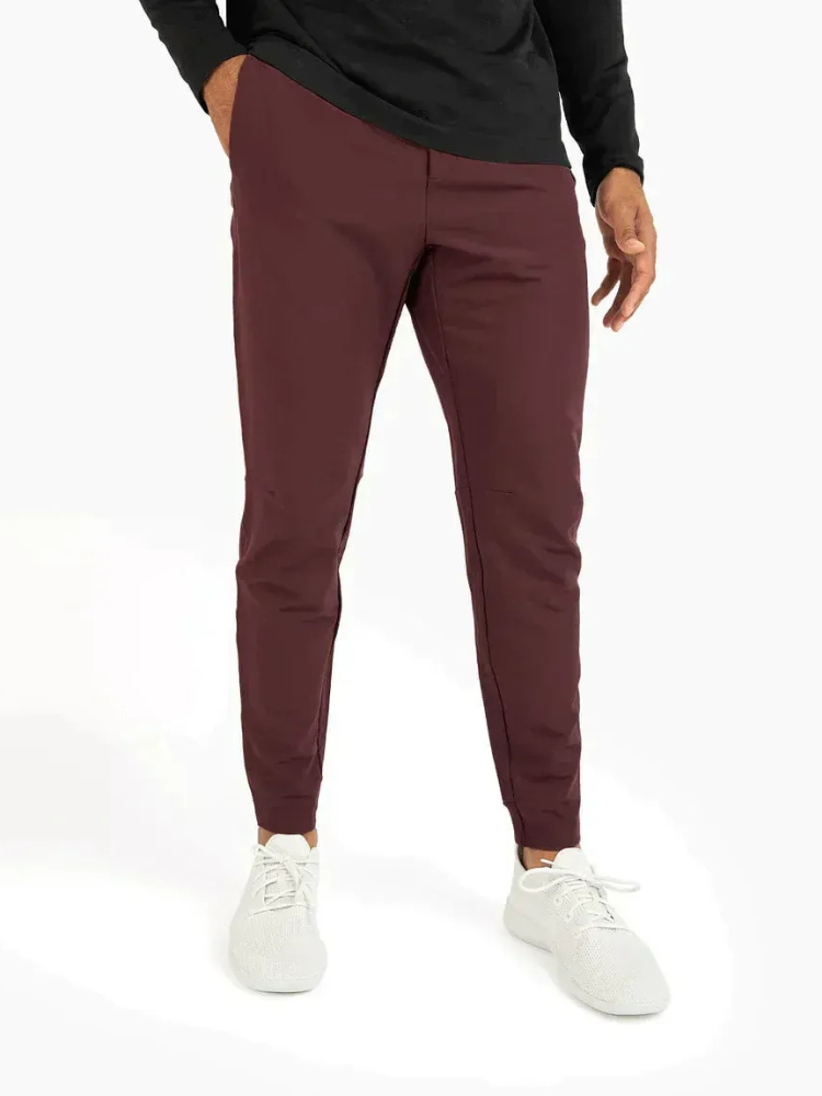 Herren lässige elegante Hose in zeitlosem Design für Alltag und Büro.