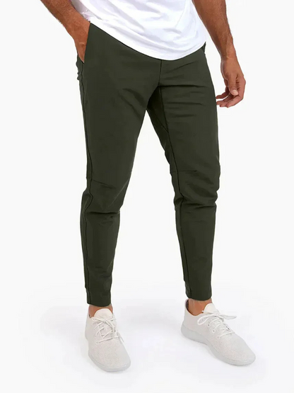 Herren lässige elegante Hose in zeitlosem Design für Alltag und Büro.