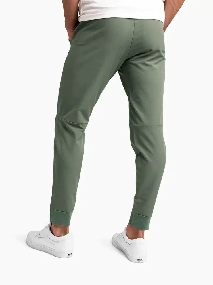 Herren lässige elegante Hose in zeitlosem Design für Alltag und Büro.