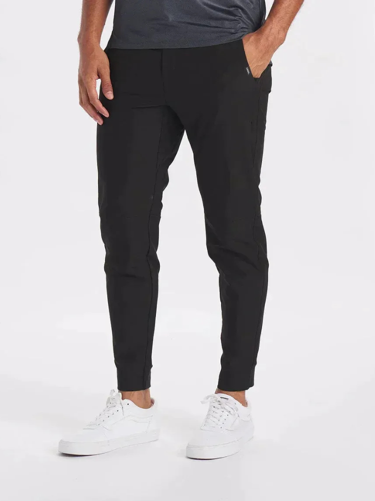 Herren lässige elegante Hose in zeitlosem Design für Alltag und Büro.