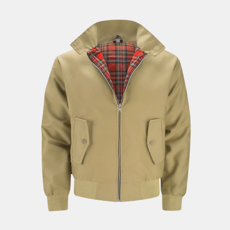 Herren lässige Harrington-Jacke in zeitlosem Design
