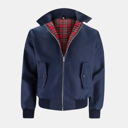 Herren lässige Harrington-Jacke in zeitlosem Design