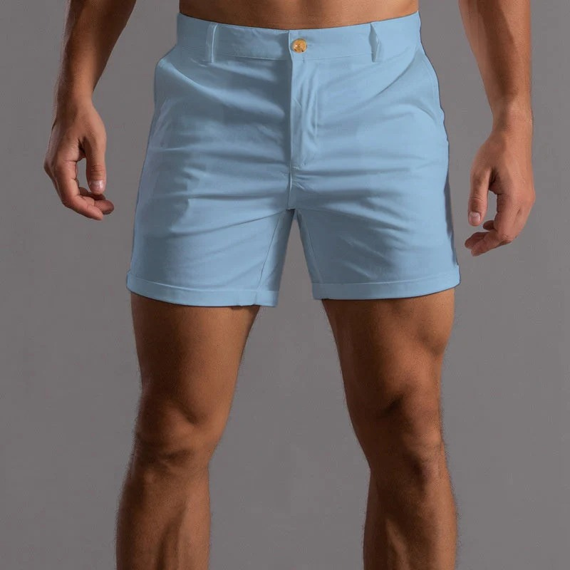 Herren lässige Shorts mit schmaler Passform für den Sommer