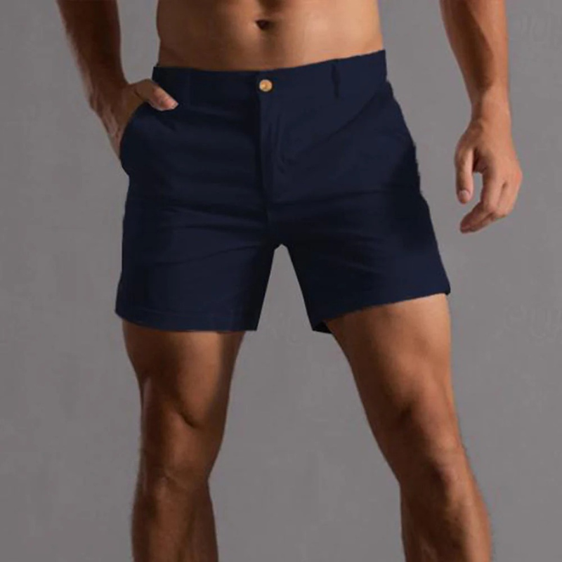 Herren lässige Shorts mit schmaler Passform für den Sommer