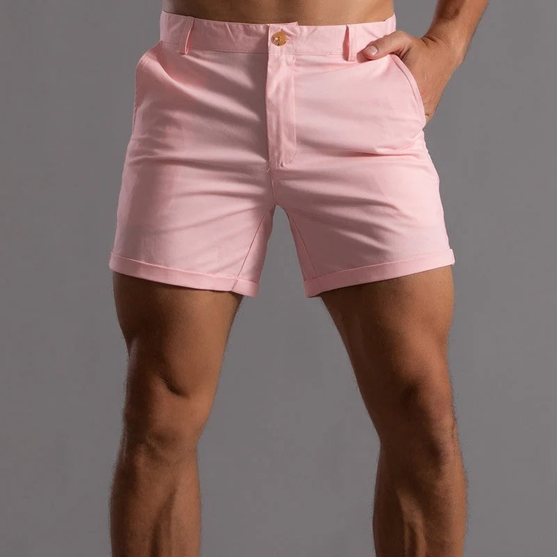 Herren lässige Shorts mit schmaler Passform für den Sommer