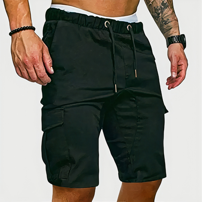 Herren lässige Sommer-Cargo-Shorts mit funktionellen Taschen für warme Tage