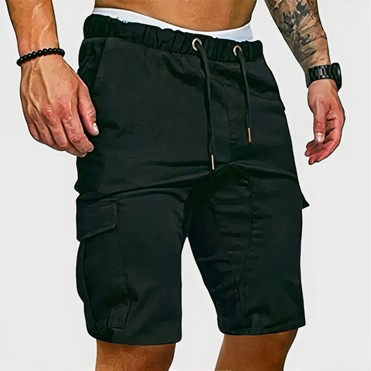 Herren lässige Sommer-Cargo-Shorts mit funktionellen Taschen für warme Tage