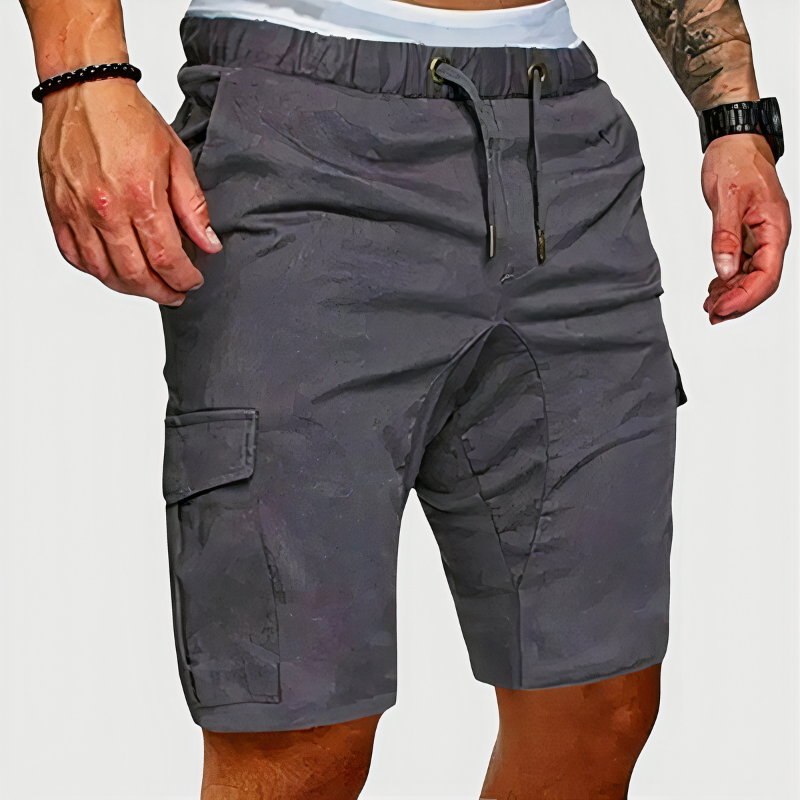Herren lässige Sommer-Cargo-Shorts mit funktionellen Taschen für warme Tage
