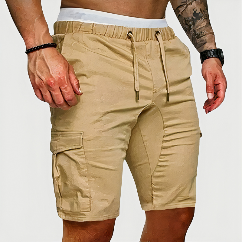 Herren lässige Sommer-Cargo-Shorts mit funktionellen Taschen für warme Tage