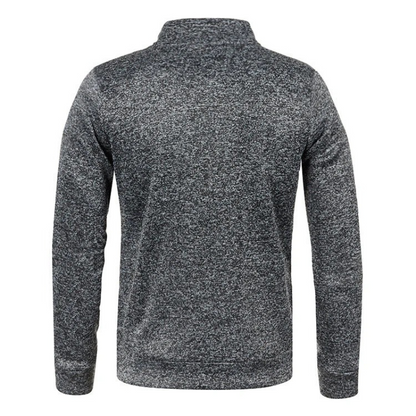 Herren lässige Zip-Up Jacke im sportlichen Alltagsstil