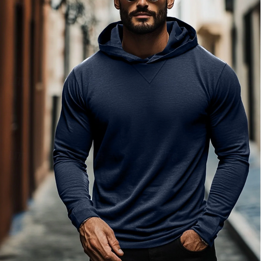 Herren lässiger leichter Pullover für Alltag, Freizeit und Büro, bequem und modern