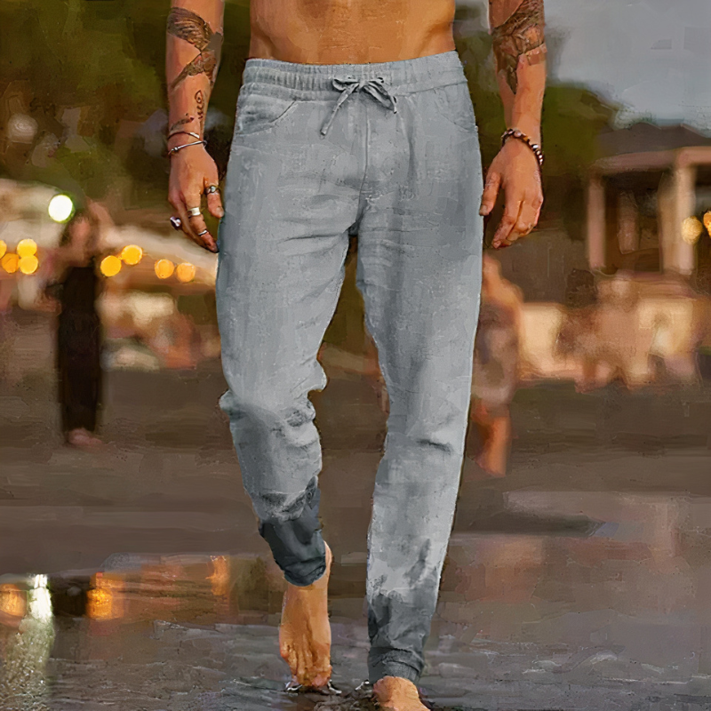  Herren leichte Strandhosen – bequeme Sommerhose für Strand und Freizeit