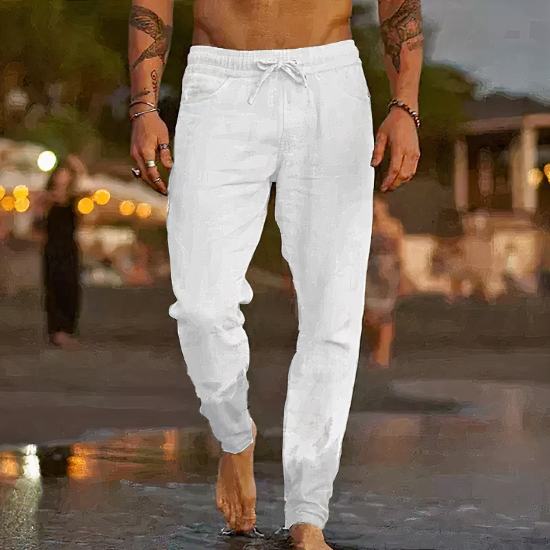  Herren leichte Strandhosen – bequeme Sommerhose für Strand und Freizeit