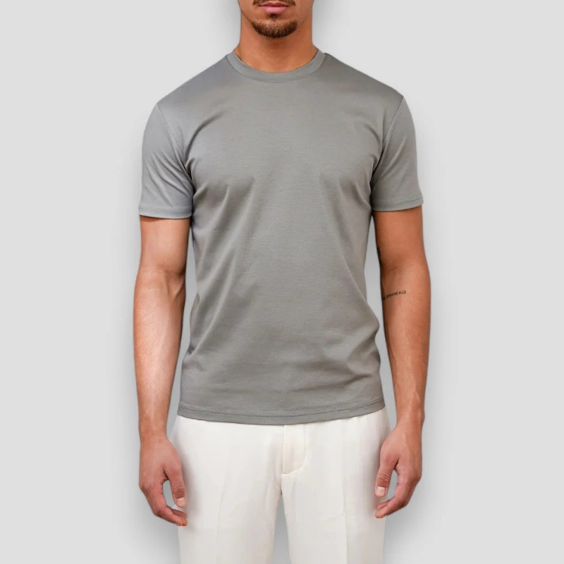 Herren leichtes lässiges T-Shirt in lockerer Passform für Alltag und Freizeit